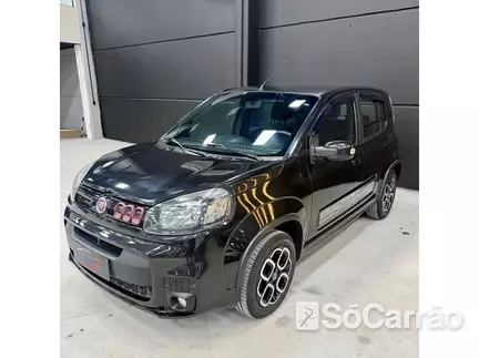 Fiat UNO SPORTING 1.4 8V EVO DUALPLUS na cor Cinza no Canoas / RS - 6774221