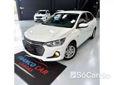 Chevrolet ONIX LT(MYLINK) 1.0 8V SPE/4 na cor Branca no Canoas / RS - 6856461