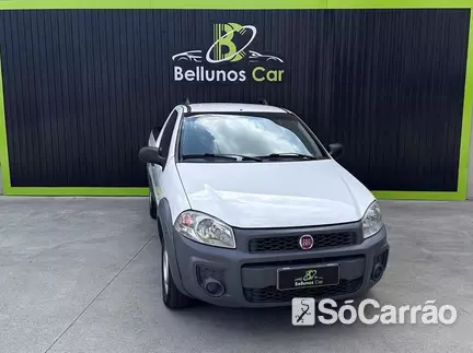 Fiat STRADA CS WORKING 1.4 8V na cor Branca em Curitiba / PR - 6639884