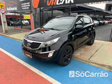 KIA SPORTAGE LX 2WD 2.0 16V MT na cor Preta em Ponta Grossa / PR - 6741580