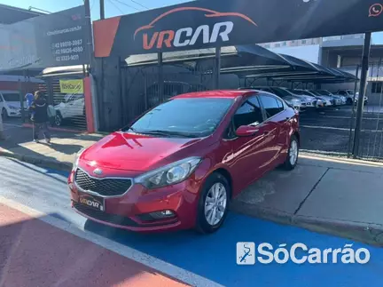KIA CERATO SX 1.6 16V 126CV AT na cor Vermelha em Ponta Grossa / PR - 6773740
