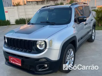JEEP RENEGADE 1.8 SPORT na cor Prata no Gravataí / RS - 6898027