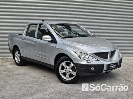 Ssangyong ACTYON SPORTS GLS 4X4 2.0 TB 16V E-XDI AT na cor Prata em Curitiba / PR - 6545228