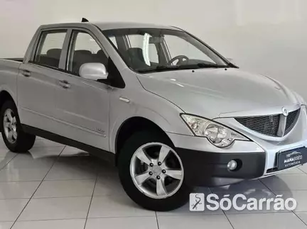 Ssangyong ACTYON SPORTS GLS 4X4 2.0 TB 16V E-XDI AT na cor Prata em Curitiba / PR - 6545228