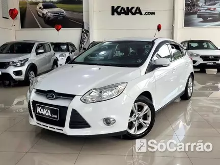 Ford FOCUS SE 1.6 16V P.SHIFT FLEXONE na cor Branca em Florianópolis / SC - 6713116