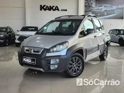 Fiat IDEA ADVENTURE LOCKER 1.8 16V DUAL na cor Prata em Florianópolis / SC - 6813551
