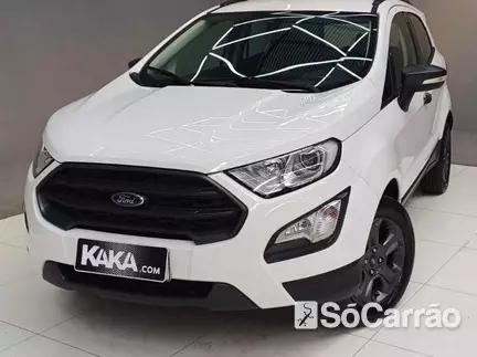 Ford ECOSPORT FREESTYLE 1.5 12V na cor Branca em Florianópolis / SC - 6902288