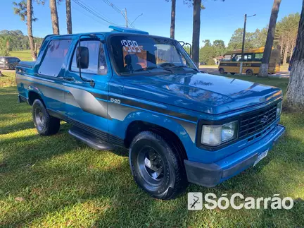 Chevrolet D20 CD CUSTOM S 4X2 4.0 TB na cor Azul em Agudos do Sul / PR - 6529403