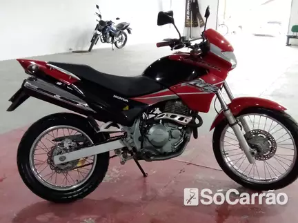 Honda NX 4 FALCON 400 na cor Vermelha em Agudos do Sul / PR - 6602491