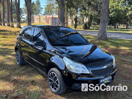Chevrolet AGILE LT 1.4 8V ECONOFLEX na cor Preta em Agudos do Sul / PR - 6766714