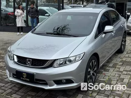 Honda CIVIC LXR 2.0 16V AT5 na cor Prata em Curitiba / PR - 6878907