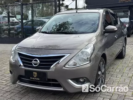 Nissan VERSA FLEX SL 1.6 16V CVT na cor Cinza em Curitiba / PR - 6945398