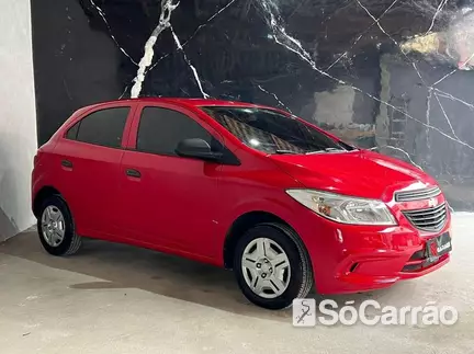 Chevrolet ONIX LS 1.0 8V SPE/4 na cor Vermelha em Curitiba / PR - 6700330