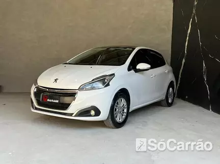 Peugeot 208 ALLURE 1.6 16V AT FLEXSTART na cor Branca em Curitiba / PR - 6779267
