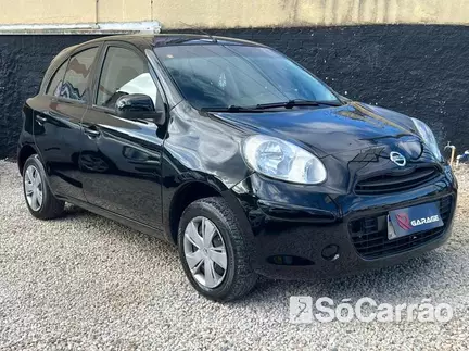 Nissan MARCH (CONFORTO) 1.0 16V na cor Preta em Curitiba / PR - 6922966