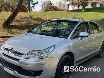 Citroen C4 GLX 1.6 16V na cor Prata em Curitiba / PR - 6543378