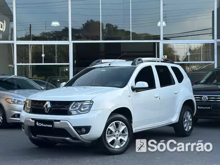 Renault DUSTER DYNAMIQUE(PACK PREMIUM) 2.0 16V AT HIFLEX na cor Branca em Curitiba / PR - 6823175