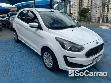 Ford KA SE 1.0 8V na cor Branca em Campinas / SP - 6589091