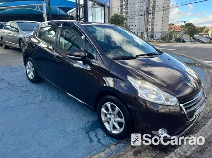 Peugeot 208 ACTIVE 1.5 8V na cor Marrom em Campinas / SP - 6712905