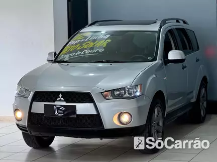 Mitsubishi OUTLANDER 2WD 2.0 16V AT na cor Prata em Joinville / SC - 6572712