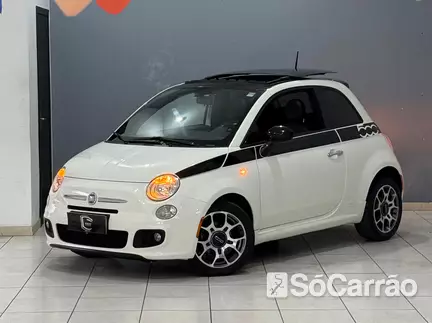 Fiat 500 SPORT AIR(PRIMA EDIZIONE) 1.4 16V na cor Branca em Joinville / SC - 6796503
