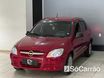 Chevrolet PRISMA MAXX 1.4 8V ECONOFLEX na cor Vermelha em Joinville / SC - 6905326