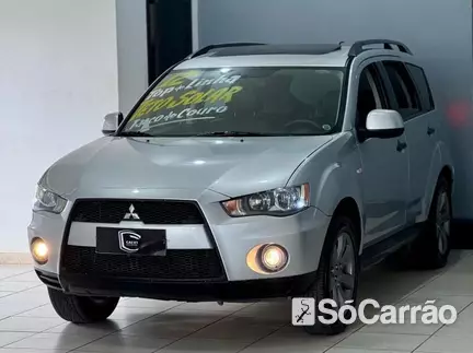 Mitsubishi OUTLANDER 2WD 2.0 16V AT na cor Prata em Joinville / SC - 6908909