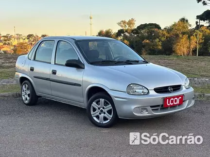 Chevrolet CORSA SEDAN CLASSIC 1.6 MPFI na cor Prata em Curitiba / PR - 6937270