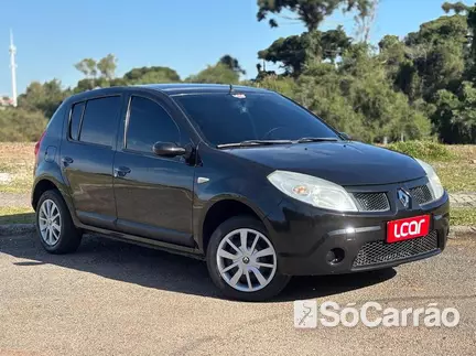 Renault SANDERO EXPRESSION 1.6 8V na cor Preta em Curitiba / PR - 6937272