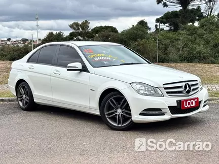 Mercedes C 180 AVANTGARDE 1.6 16V TB na cor Branca em Curitiba / PR - 6937277