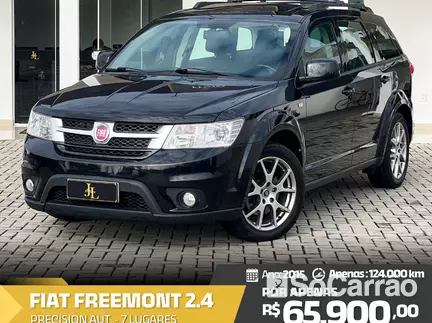 Fiat FREEMONT PRECISION 2.4 16V AT6 na cor Preta em Joinville / SC - 6710086