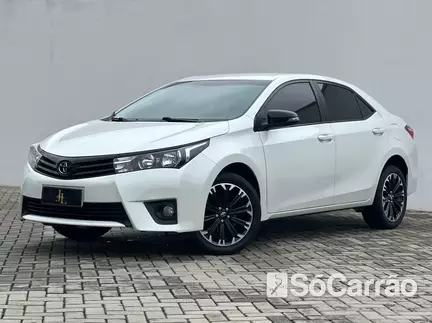 Toyota COROLLA XEI 2.0 16V CVT na cor Branca em Joinville / SC - 6896330