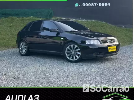 Audi A3 1.6 8V MT na cor Preta em Joinville / SC - 6781771
