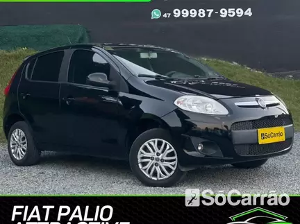Fiat PALIO ATTRACTIVE(ITALIA) 1.4 8V EVO na cor Preta em Joinville / SC - 6797771