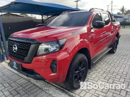 Nissan FRONTIER CD ATTACK 4X4 2.3 16V TDI AT na cor Vermelha em Colombo / PR - 6960200