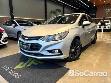 Chevrolet CRUZE LT 1.4 TURBO AT na cor Prata em Londrina / PR - 6778318