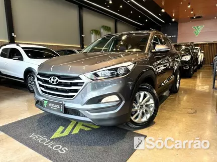 Hyundai NEW TUCSON GLS 1.6 16V TB AT na cor Cinza em Londrina / PR - 6858386