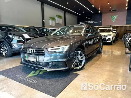 Audi A4 2.0 16V TB FSI 183CV MULT na cor Cinza em Londrina / PR - 6978446
