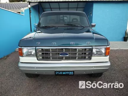 Ford F-1000 CS SUPER SERIE TURBO 4X2 3.9 na cor Azul em Curitiba / PR - 6738581