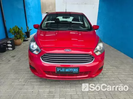 Ford KA SE 1.0 12V na cor Vermelha em Curitiba / PR - 6947389