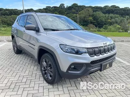 JEEP COMPASS LONGITUDE 4X4 2.0 TB AT9 DIES na cor Prata em Campo Largo / PR - 6602982