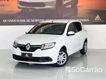 Renault SANDERO EXPRESSION 1.0 12V SCE na cor Branca em Campo Largo / PR - 6834993