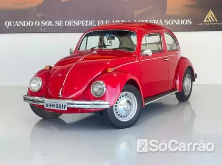 Volkswagen FUSCA 1500 na cor Vermelha em Campo Largo / PR - 6919343