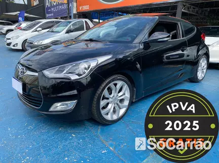 Hyundai VELOSTER 1.6 16V AT na cor Preta em Campinas / SP - 6611005