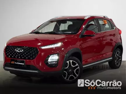 Chery TIGGO 3X T PRO 1.0 12V TB AT na cor Vermelha em Curitiba / PR - 6937268