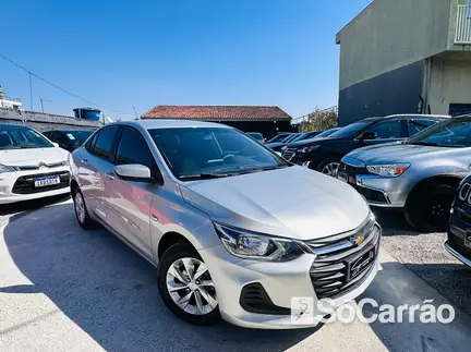 Chevrolet ONIX PLUS 1.0 TB 12V AT6 na cor Prata em Pinhais / PR - 6798386