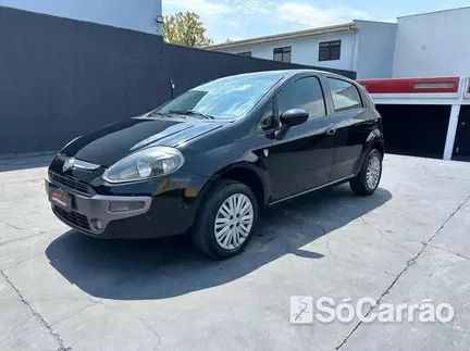 Fiat PUNTO (CONFORT) 1.4 8V na cor Preta em Curitiba / PR - 6964894