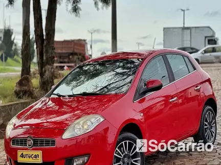 Fiat BRAVO ESSENCE 1.8 16V na cor Vermelha em Jaraguá do Sul / SC - 6725688