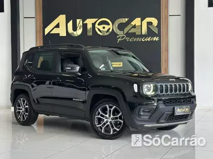 JEEP RENEGADE 1.3 T270 TB AT6 na cor Preta em Jaraguá do Sul / SC - 6839872