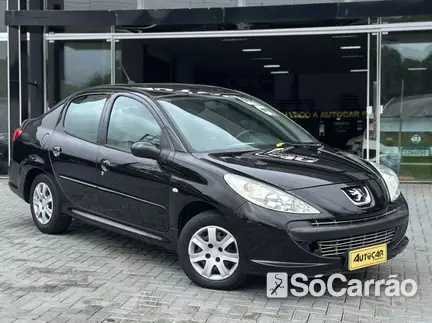 Peugeot 207 SEDAN PASSION XR 1.4 8V na cor Preta em Jaraguá do Sul / SC - 6839906